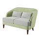 Прямой диван Ruta светло-зеленого цвета