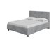 Кровать Como Veda 1 180х200 серого цвета (микрофибра)