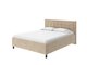 Кровать Como Veda 2 140х200 бежевого цвета (микрофибра)