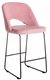 Кресло барное Lars розового цвета