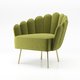 Кресло Amira зеленого цвета