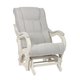 Кресло-глайдер серого цвета
