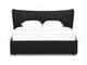 Кровать Queen Agata Lux 160х200 черного цвета