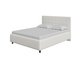 Кровать Como Veda 1 140х200 белого цвета (экокожа)