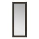 Зеркало настенное Орнета темно-коричневого цвета