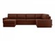 Угловой диван-кровать Petergof коричневого цвета