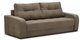 Прямой диван-кровать Вестон 2 коричневого цвета
