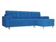 Угловой диван-кровать Белфаст голубого цвета 