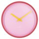 Часы настенные Rose розового цвета