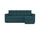 Угловой диван-кровать Macao сине-зеленого цвета