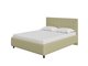 Кровать Como Veda 1 160х200 бежевого цвета (экокожа)