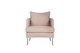 Кресло Julia светло-розового цвета