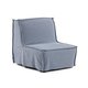 Кресло-кровать Lyanna синего цвета