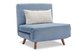 Кресло-кровать Flex голубого цвета