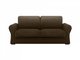 Двухместный диван-кровать Belgian темно-коричневого цвета 