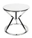 Кофейный столик Prisma серебристого цвета