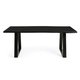 Обеденный стол Sono S черного цвета
