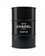 Кофейный столик-бочка Chanel черного цвета