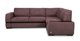 Угловой диван-кровать Миста коричневого цвета
