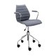 Офисный стул Maui Soft серого цвета