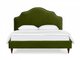 Кровать Queen II Victoria L 160х200 зеленого цвета
