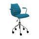 Офисный стул Maui Soft голубого цвета
