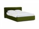 Кровать Queen Anastasia Lux зеленого цвета 160х200 с подъемным механизмом