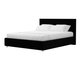 Кровать Кариба 200х200 черного цвета с подъемным механизмом