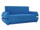 Прямой диван-кровать Атлант Т мини голубого цвета