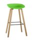 Барный стул Libra зеленого цвета