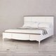 Кровать двуспальная Leblanc белого цвета 180х200