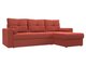 Угловой диван-кровать Верона кораллового цвета