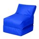 Раскладное кресло-лежак синего цвета