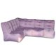 Угловой модульный диван Shape фиолетового цвета