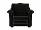 Кресло Sydney черного цвета с серым кантом 