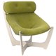 Кресло для отдыха зеленого цвета