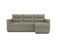 Угловой диван-кровать Macao серо-бежевого цвета