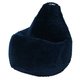 Кресло-мешок Груша Cozy Home 2XL темно-синего цвета