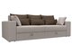 Прямой диван-кровать Мэдисон бежево-коричневого цвета