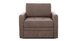 Кресло-кровать выкатное Бруно коричневого цвета