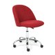 Кресло офисное Melody бордового цвета