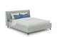 Кровать  Мелисса 160х200  без подъемного механизма серебристо-серого цвета