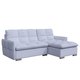 Модульный угловой диван-кровать Сидней сиреневого цвета