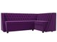 Кухонный угловой диван Лофт фиолетового цвета