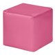 Пуфик Куб Оксфорд розового цвета