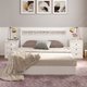 Кровать Белладжио 120х200 белого цвета с подъемным механизмом 