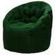 Кресло пенек Австралия зеленого цвета