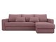 Угловой диван-кровать Ruiz темно-розового цвета