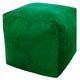 Пуфик Куб зеленого цвета