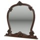 Зеркало настенное Грация коричневого цвета